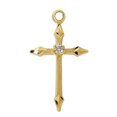 thumbnail image 1 of 16 x 18 in. Small Cross Boxed Pendant, Gold & Silver, 1 of 1