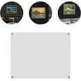 thumbnail image 1 of 16" x 20" Acrylic Picture Frame, Clear Wall Mount Frameless Picture Frame, Double Panel Floating Certificate Photo Frame for Family,Office,Wedding, 1 of 9