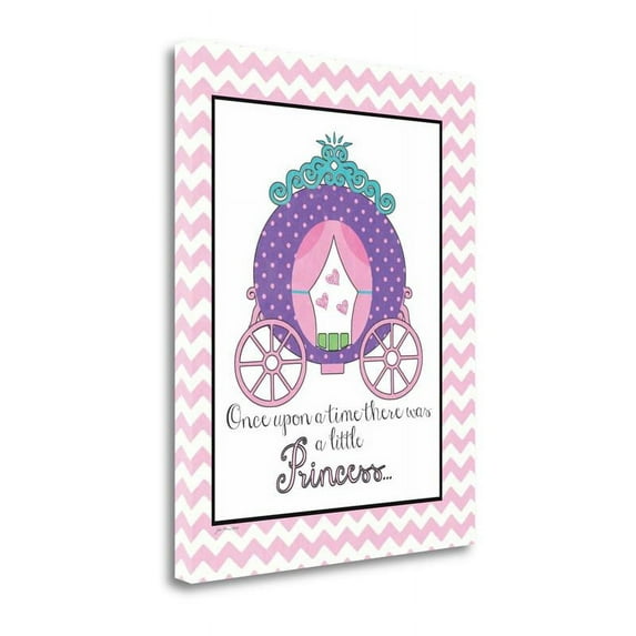 16" x 20" Little Princess By Jo Moulton - Print on Canvas Fabric Multi-Color