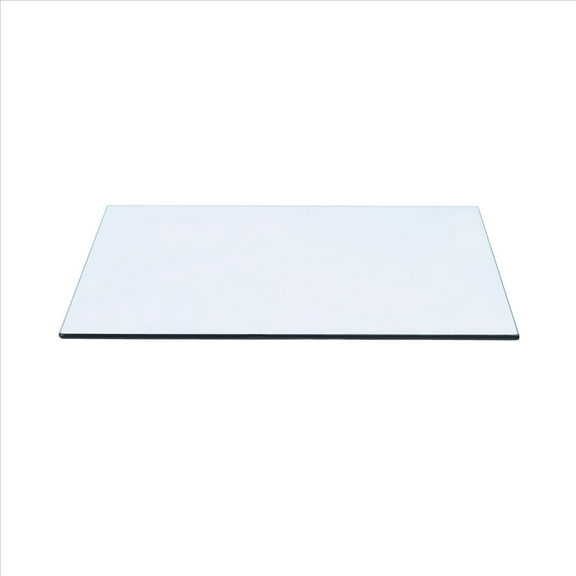 16" x 20" Rectangle Tempered Glass Table Top By Spancraft Glass