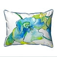 thumbnail image 1 of 16 x 20 in. Blue Hibiscus Large Indoor & Outdoor Pillow, 1 of 1