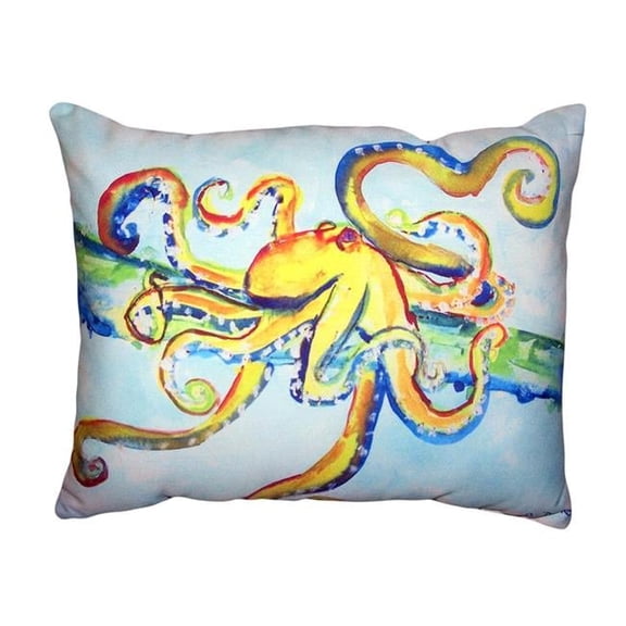 16 x 20 in. Crazy Octopus No Cord Pillow