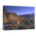 thumbnail image 1 of 16 x 20 in. Crescent Moon Rising Over Sierra Nevada Seen From Alabama Hills, California Art Print - Tim Fitzharris, 1 of 1