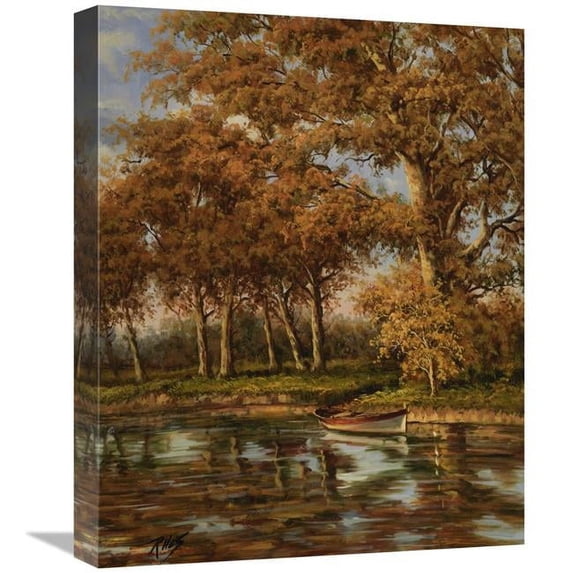 16 x 20 in. Crique De Peche Art Print - Rhes