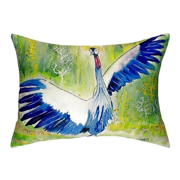 16 x 20 in. Dancing Crane No Cord Pillow