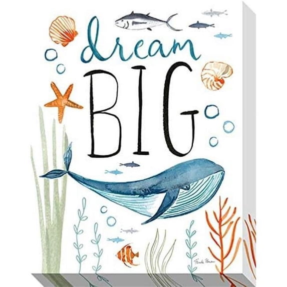 16 x 20 in. Gallery Wrapped Canvas Print - Dream Big