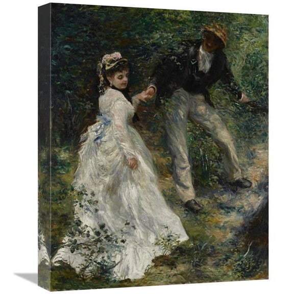 16 x 20 in. La Promenade Art Print - Pierre-Auguste Renoir