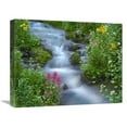 thumbnail image 1 of 16 x 20 in. Orange Sneezeweed & Indian Paintbrush Beside Stream, Yankee Boy Basin, Colorado Art Print - Tim Fitzharris, 1 of 1