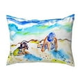 thumbnail image 1 of 16 x 20 in. Playing in Sand No Cord Pillow, 1 of 1