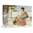 thumbnail image 1 of 16 x 20 in. Reverie Art Print - John William Godward, 1 of 1