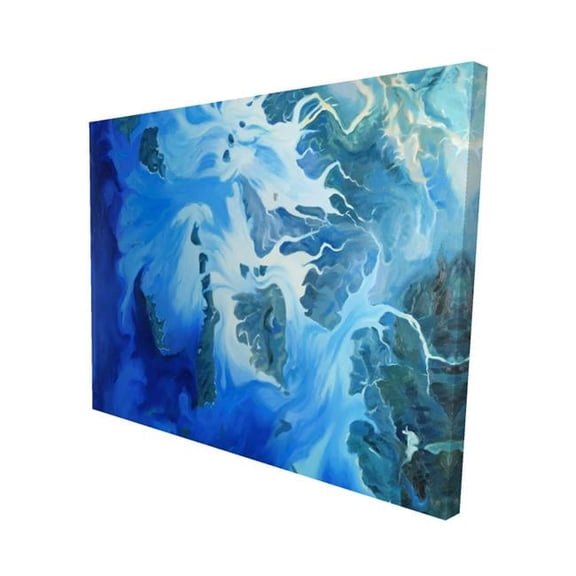16 x 20 in. Satellite View of the Mergui Islands-Print on Canvas