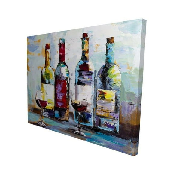 16 x 20 in. Wine Tasting-Print on Canvas