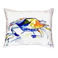 thumbnail image 1 of 16 x 20 in. Yellow Crab No Cord Pillow, 1 of 1