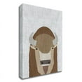 thumbnail image 1 of 16" x 24" Buffalo by Annie Bailey Art - Wall Art Print on Canvas Fabric Gray, 1 of 3