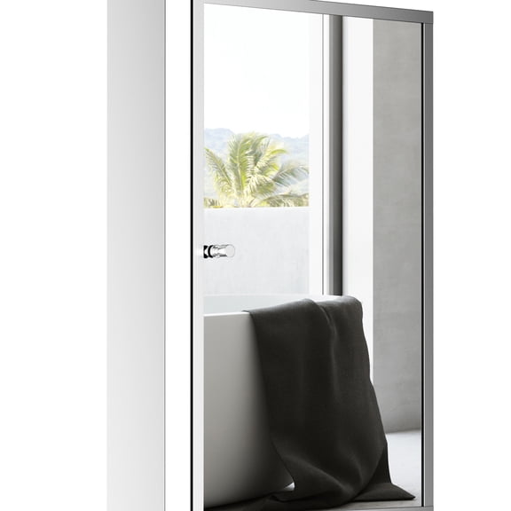 16" x 24" Size - Reflective Mirrored Surface - Bathroom Decor - Add Artistic Touch