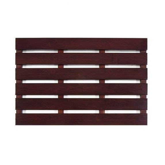16 x 24 in. Bamboo Bath & Sauna Mat - Cherry