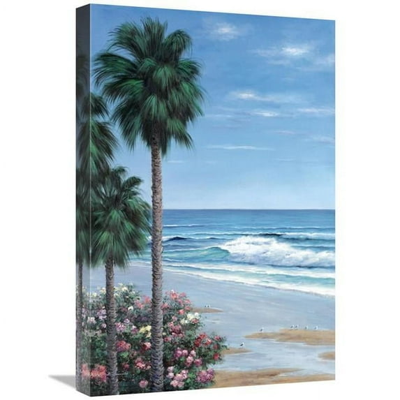 16 x 24 in. Beach Place Art Print - Diane Romanello
