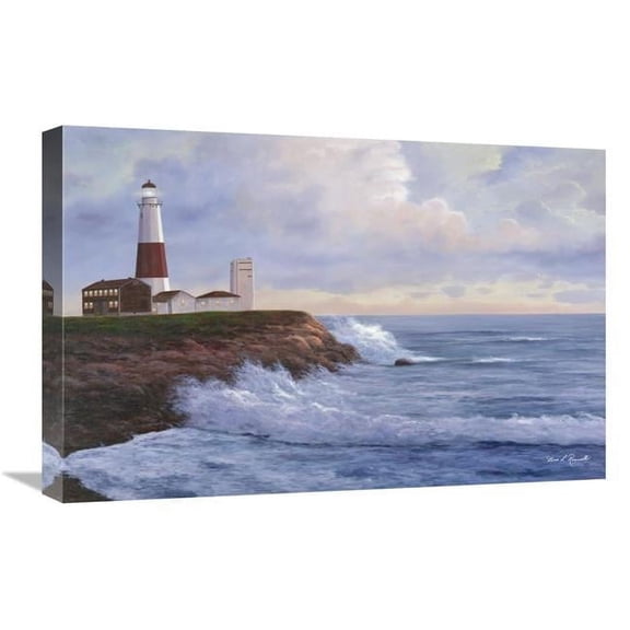 16 x 24 in. Montauk Lighthouse Art Print - Diane Romanello