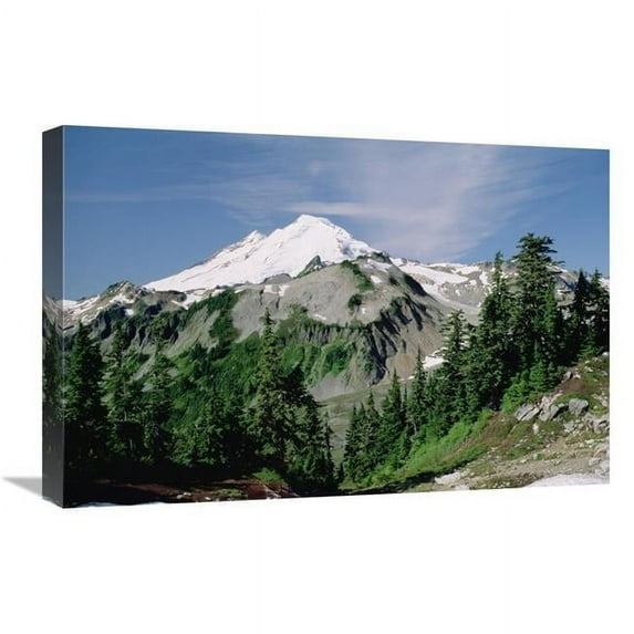 16 x 24 in. Mt Baker, Cascade Mountains, Washington Art Print - Tim Fitzharris