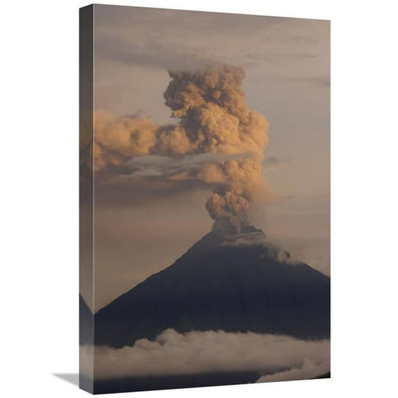 16 x 24 in. Tungurahua Volcano Erupting, Active Stratovolcano, Andes Mountains, Ecuador Art Print - Pete Oxford