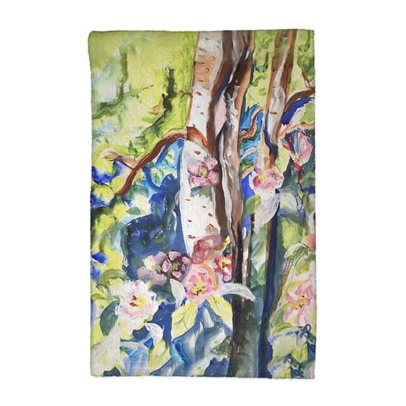 16 x 25 in. Birch Tree Wood Kitchen Towel