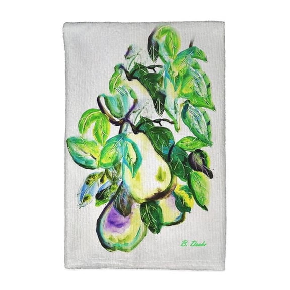 16 x 25 in. Hanging Pears Kitchen Towel
