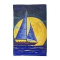 thumbnail image 1 of 16 x 25 in. Moonrise Sailboat Kitchen Towel, 1 of 1