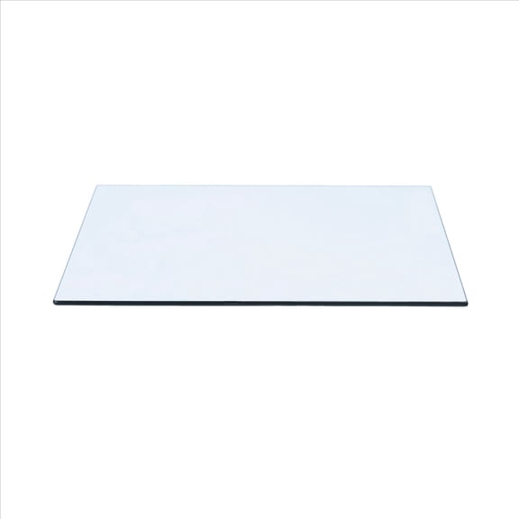 16" x 28" Rectangle Tempered Glass Table Top By Spancraft Glass