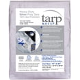 thumbnail image 1 of 16 x 30 Ft. Heavy-Duty Protection/Coverage Tarp, Superior Weave, 180 gsm Weight for Longevity, 10-mil, Waterproof, Silver TRS-1630, 1 of 3