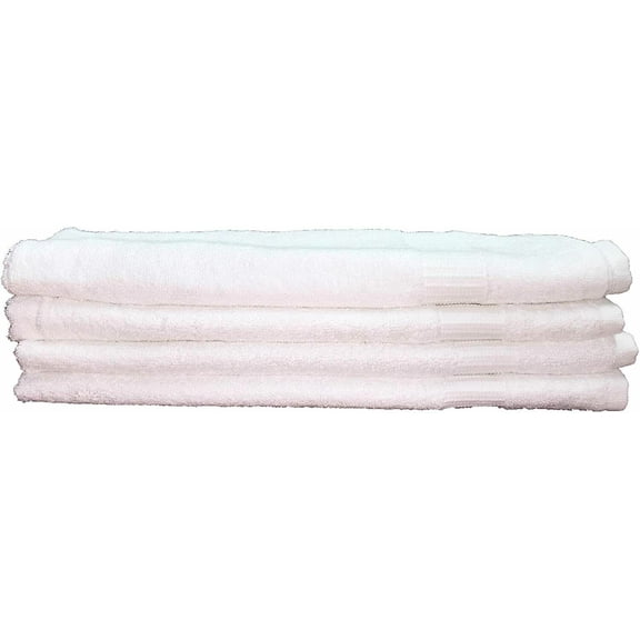 16" x 30" White Hand Towel 100% Eco-Friendly Super Soft Cotton