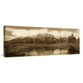 thumbnail image 1 of 16 x 40 in. Easely Peak, Boulder Mountains, Idaho - Sepia Art Print - Tim Fitzharris, 1 of 1