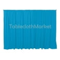 thumbnail image 1 of 16 x 5 ft Backdrop Background FOR PIPE AND DRAPE DISPLAYS Polyester 24 COLORS", (Color: Turquoise Blue), 1 of 4