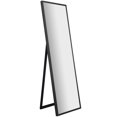 thumbnail image 1 of 16" x 57" Grey Washed Full Length Floor Mirror with Adjustable Easel, 1 of 6