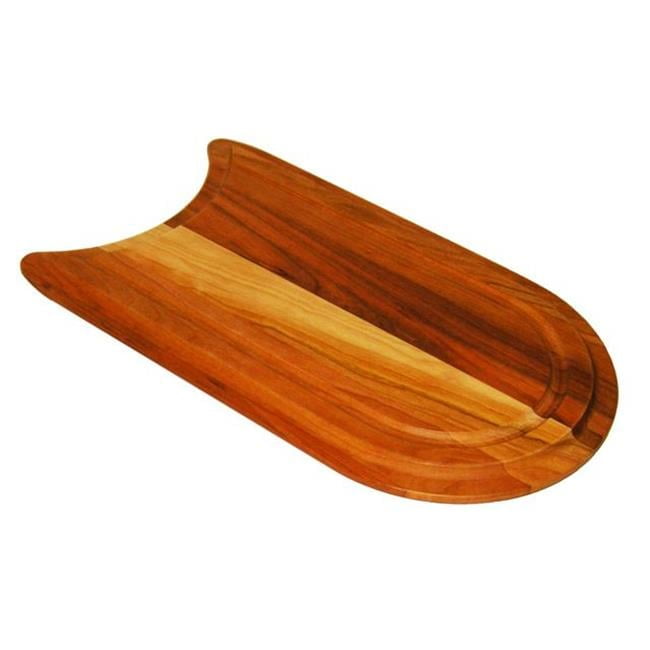 Rectangular Hardwood Cutting Board with Drainage Channel - 16 x 7.5 inches