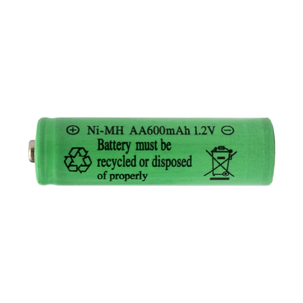 16 x AA NiMH Rechargeable Batteries (600 mAh)