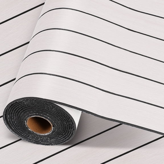 IMIKEYA Peel and Stick Wood Panel Wallpaper for Bedroom and Office Walls