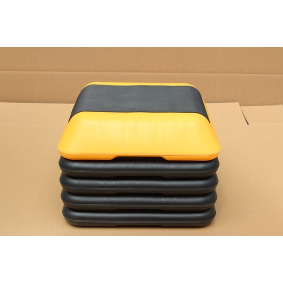 16"x16" Adjustable High Step Aerobic Platform With 4 Risers, Height-Adjustable Step Aerobics Platform For Home Gym Exercise Fitness Workout