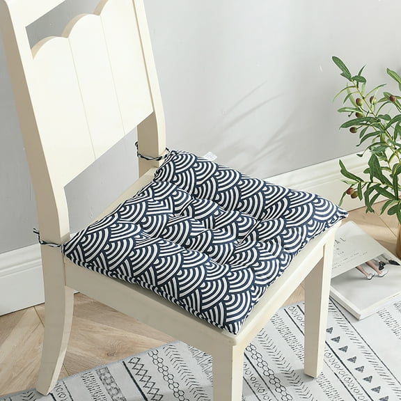 16"x16" Square Chair Pad Seat Cushion,with Ties Non-slip,Superior Comfort & Softness,Indoor Outdoor Sofa Chair Pads Cushion Pillow Pads for Garden Home Kitchen Office Car