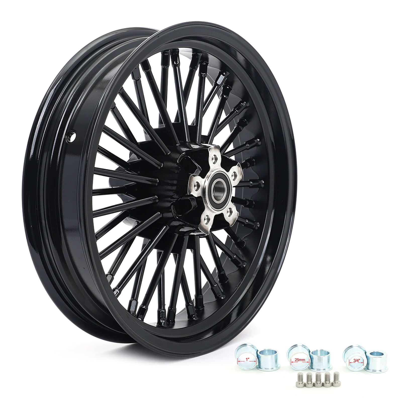 23 inch fat spoke harley wheel sale