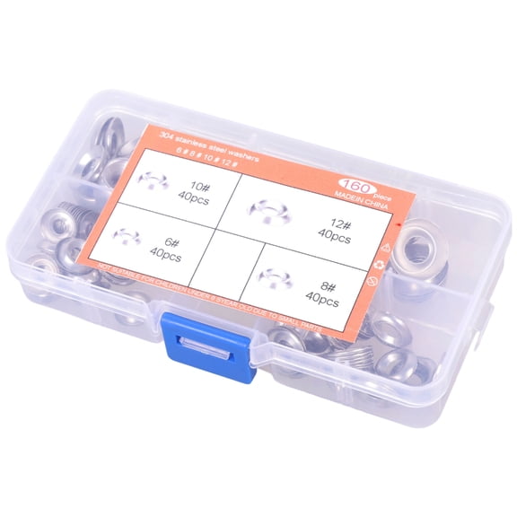 160/295Pcs Stainless Steel Conical Washer Countersunk Head Tapping Screw Washer for High Strength Fastening Enduring