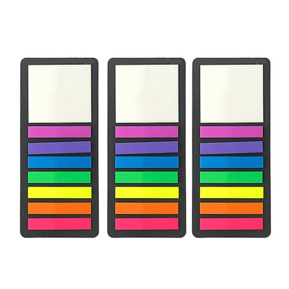 160/300Pcs Long Page Mark Tabs Translucent Sticky Note Long Page Flag Tabs Strips Sticky Tabs for Notebooks Planner