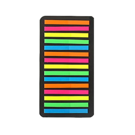 160/300Pcs Long Page Mark Tabs Translucent Sticky Note Long Page Flag Tabs Strips Sticky Tabs for Notebooks Planner