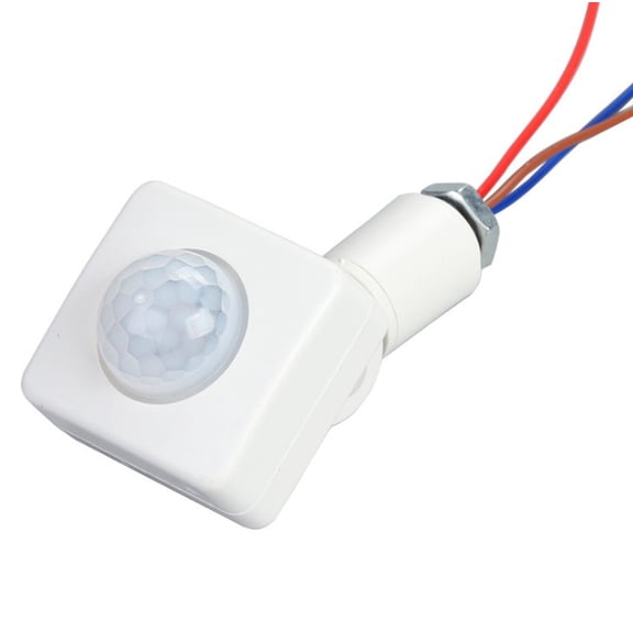 160 Degrees AC 85-265V10MM PIR Infrared Motion Sensor Detector Wall LED Light Outdoor