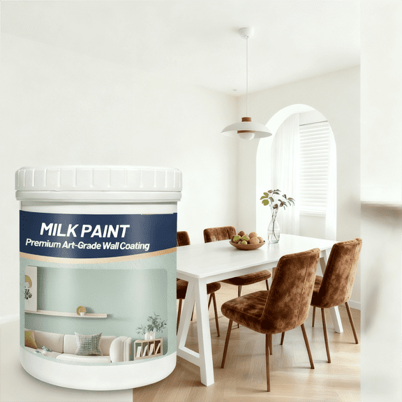 160 Fl Oz 1 Gallon Ounces Interior Wall Art Paint, Household Wall Paint, Art Paint Indoor Protective Paint Suitable For Rooms, Living Rooms, And Floors.