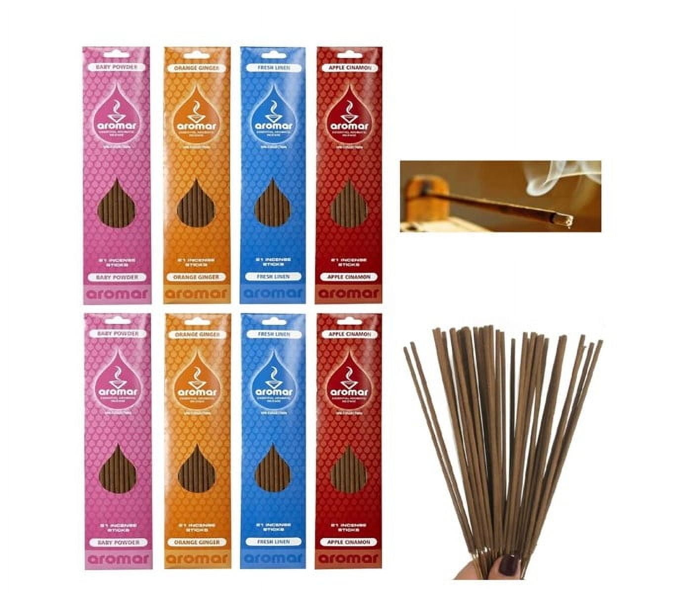 160 Incense Sticks Concentrated Scents Burning Fragrance Aroma Therapy Assorted
