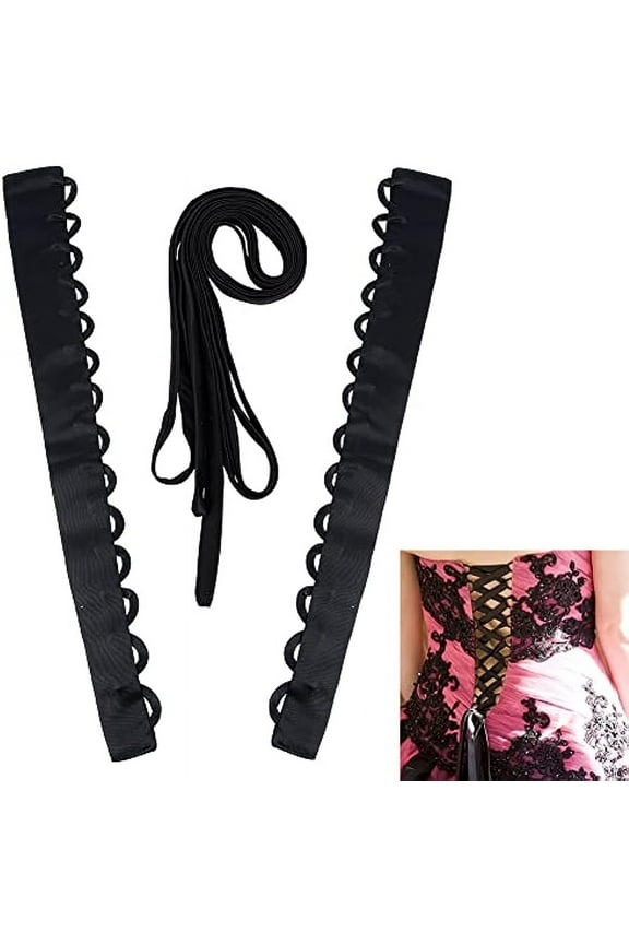 160 Inch Women's Tie Back for Wedding Bridal Gown 19 Inch Wedding Dress Loops Adjustable Wedding