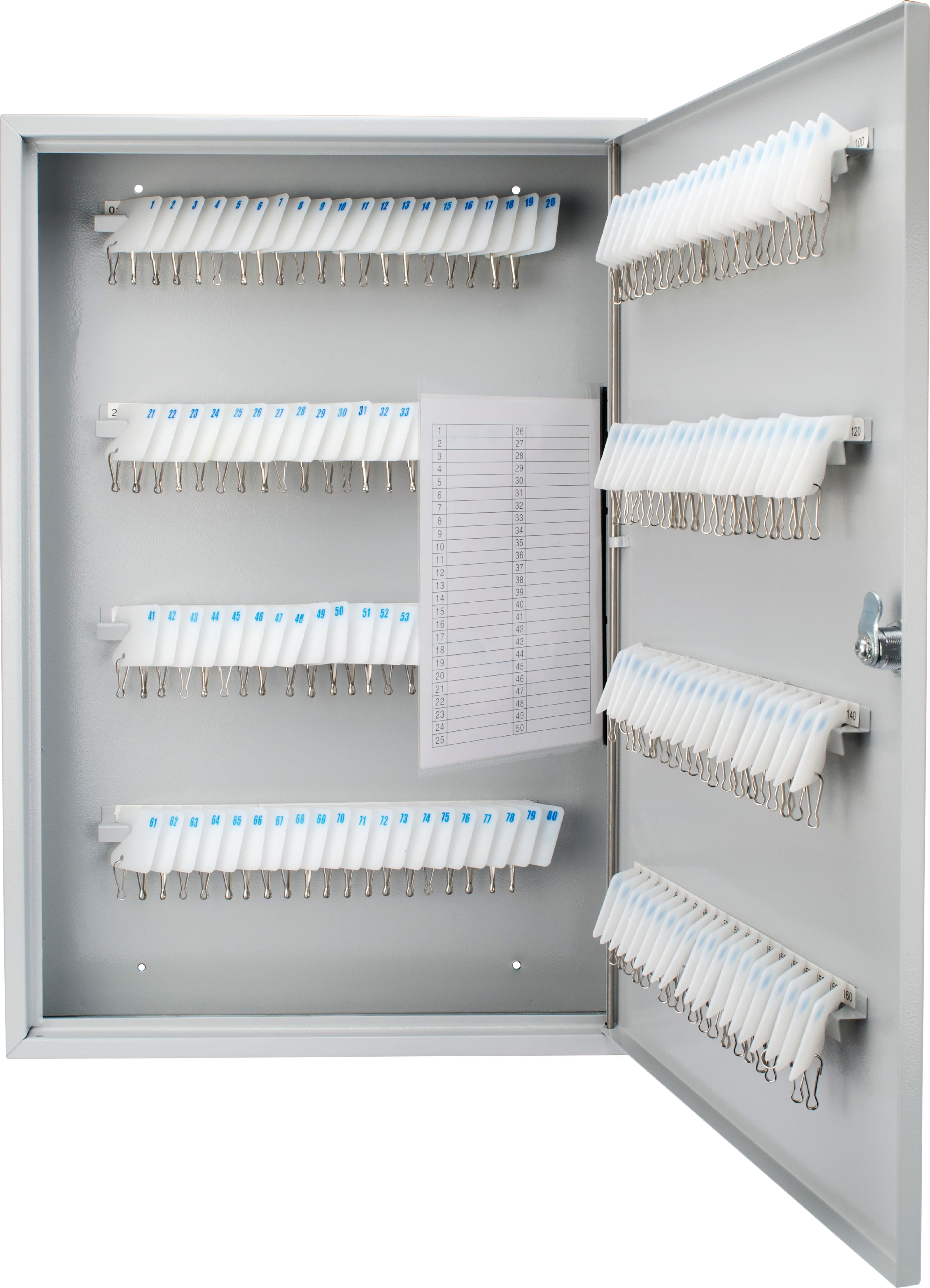 White Key Lock Box 160 Keys Lock Box W/ White Tag - Walmart.com