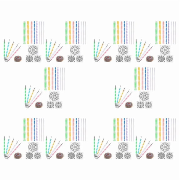 160 Pcs Mandala Dotting Tools for Painting Rocks Mandala Stencils Kit Stylus Clay Sculpting Carving Tools
