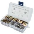 thumbnail image 2 of Threaded Clip Nut Set, 10 Pieces M4 M5 M6 M8 Stainless Steel Sheet Metal Nut Clamp 2 of 14