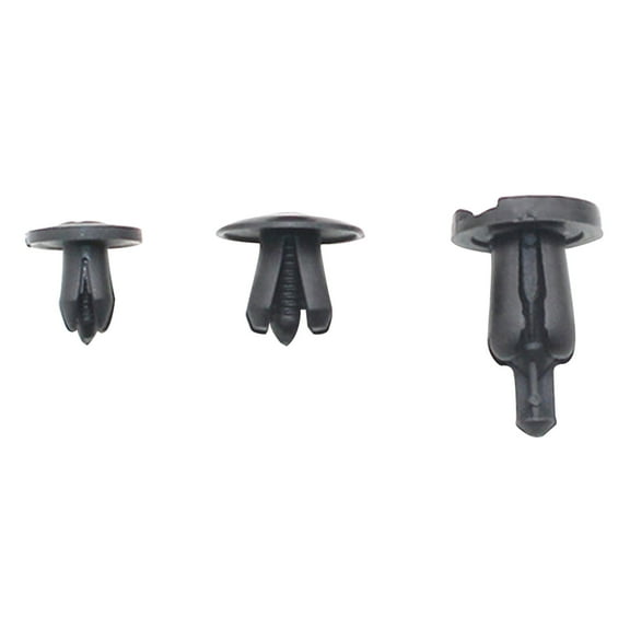 160-Piece Automotive Plastic Expansion Screw Clips, Universal Car Mudguard Trunk Retainer Fasteners, Nylon Push Rivets For Auto Interior Exterior Parts, 0.4 X 0.4 In, 0.2 Lb